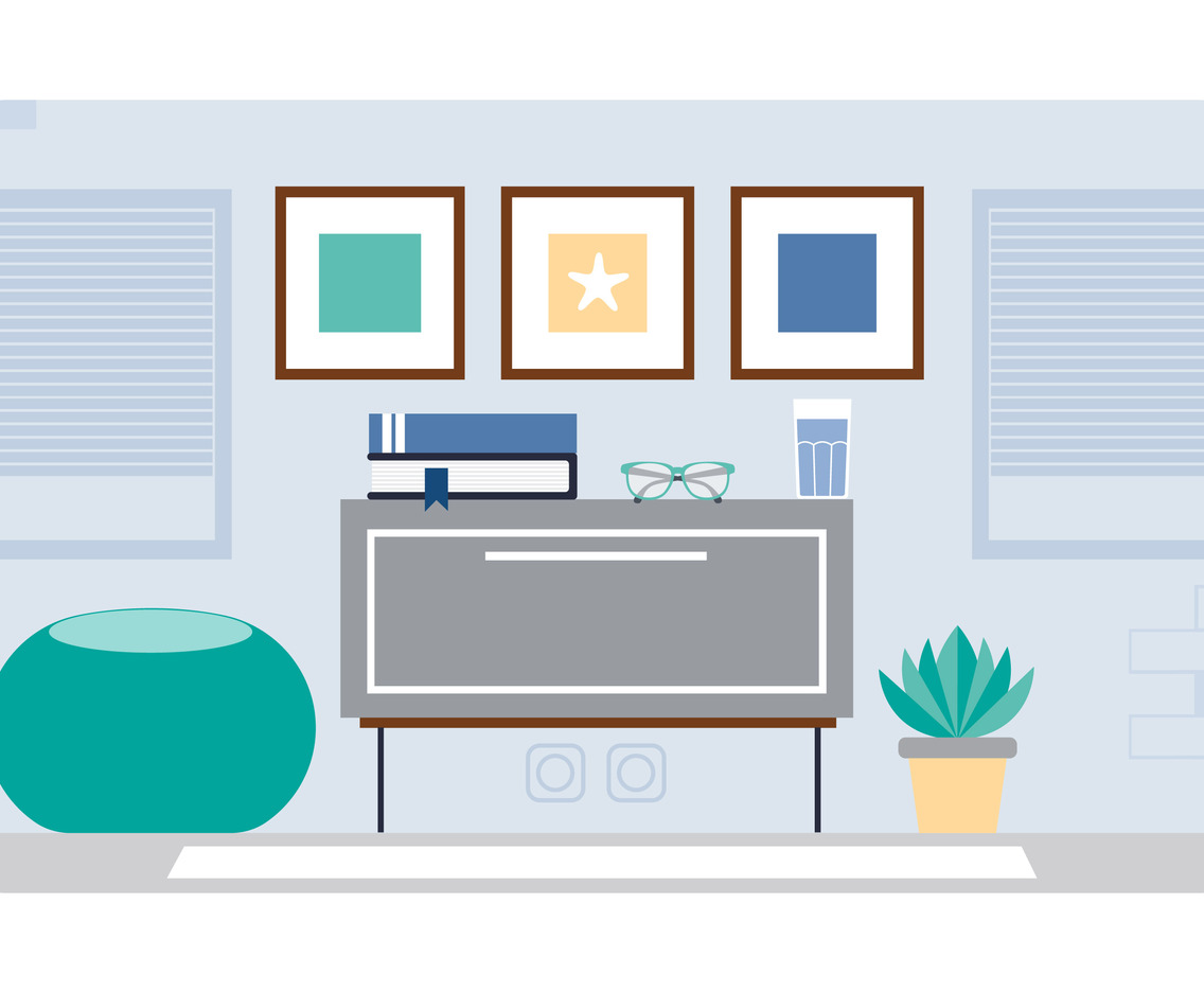 Vector Livingroom Illustration
