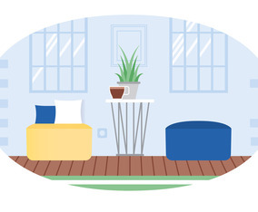 Vector Livingroom Illustration