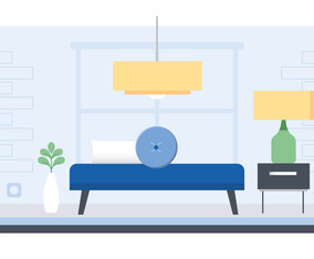 Vector Livingroom Illustration