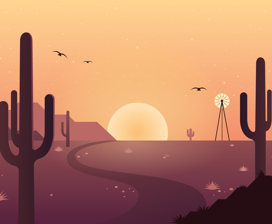 Vector Landscape illustration