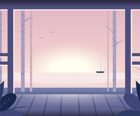 Vector Landscape illustration