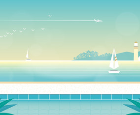 Vector Landscape illustration