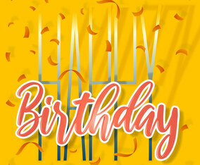 Happy Birthday Beautiful Greeting Card Poster