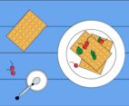 Free Waffle vECTOR