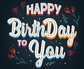 Happy Birthday Vector Design