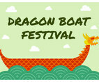 Unique Dragon Boat Festival Vector