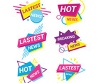 Lastest News Badges Collection