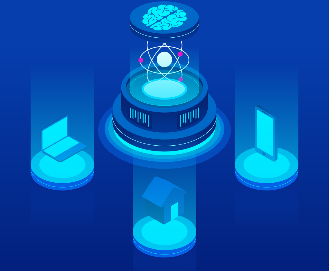 Artificial Intelligence Vector Illustration