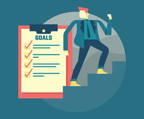 Corporate Goals Illustration