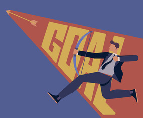 Corporate Goals Illustration