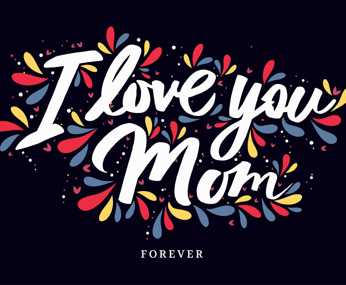 Mom Tpography Vector Design