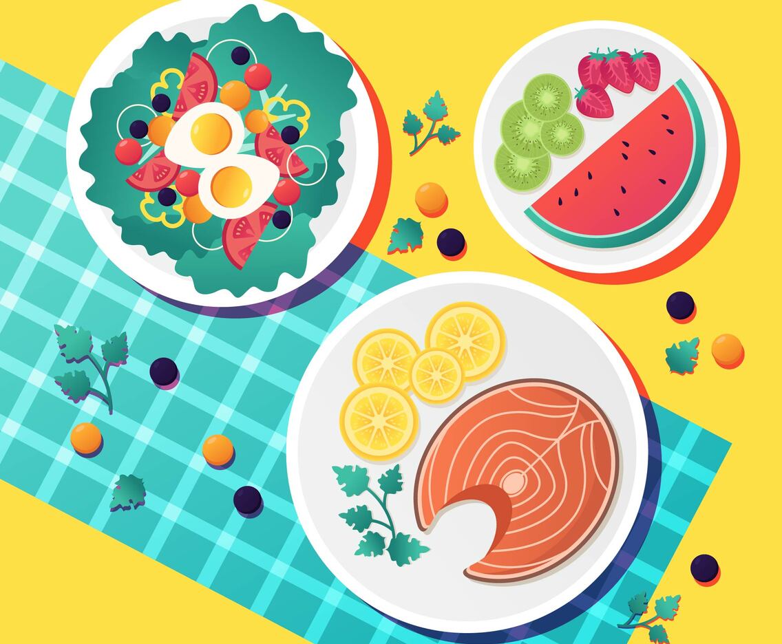 Healthy Food Vector