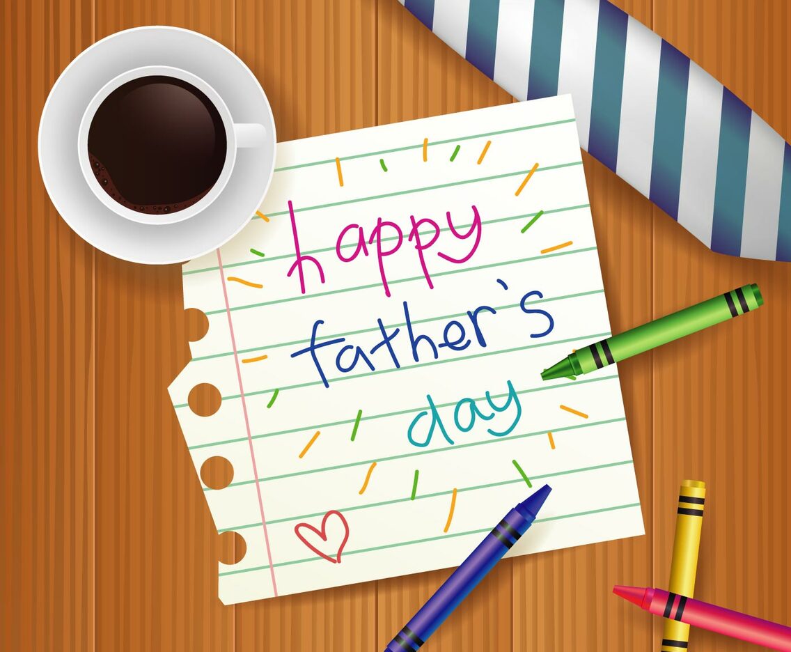 Happy Father's Day Illustration