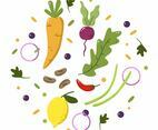 Healthy Food Vector