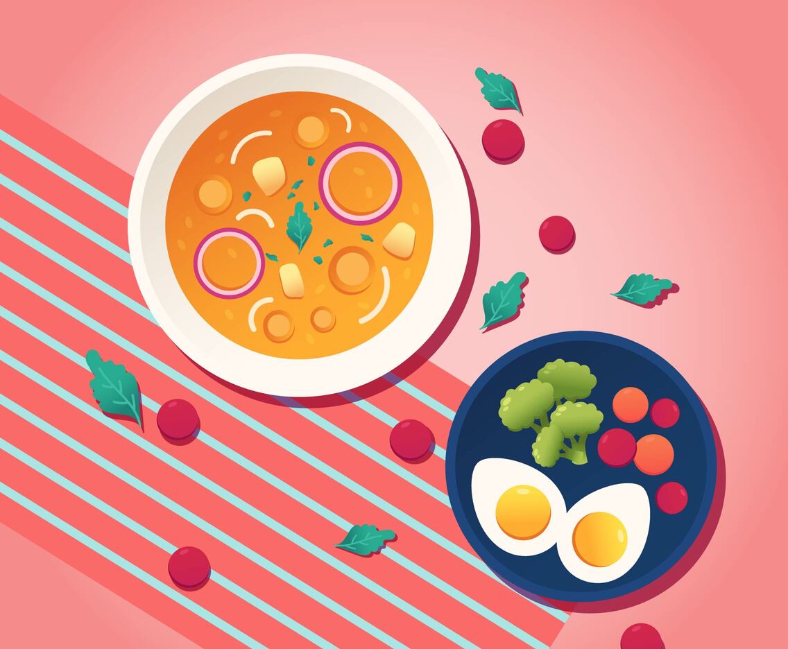 healthy food vector