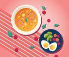 healthy food vector