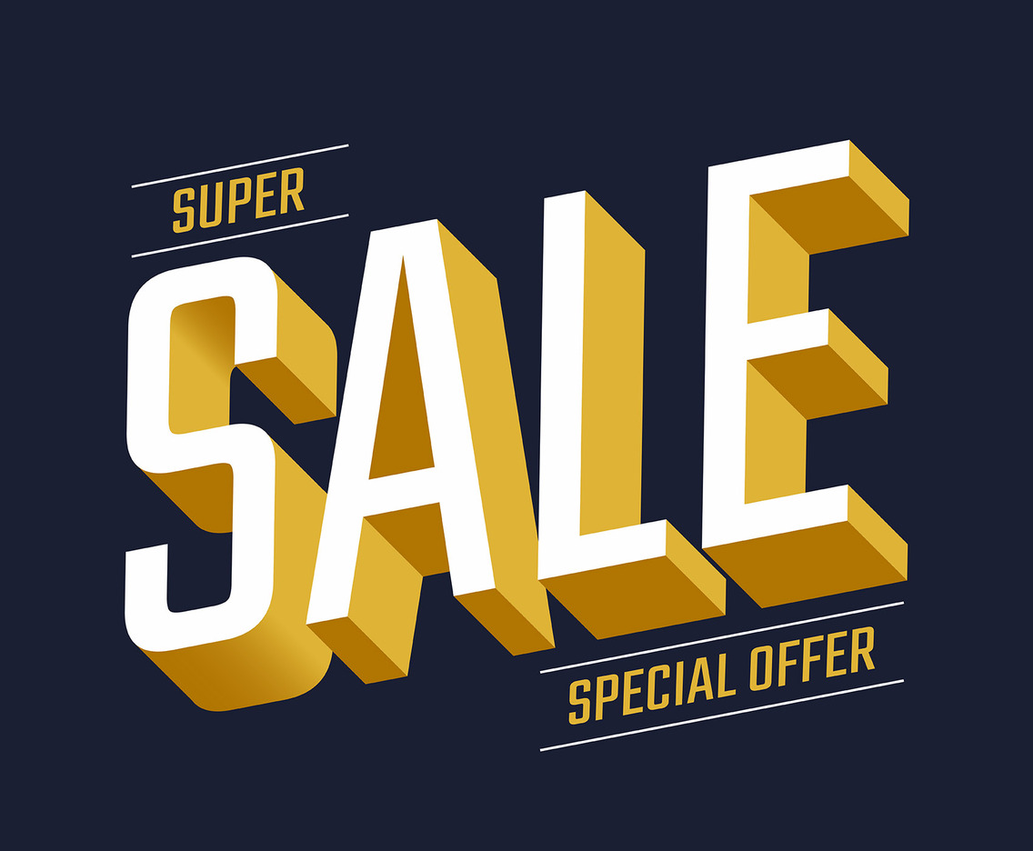 Sale Typography