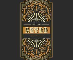 Retro Label Vector Collection