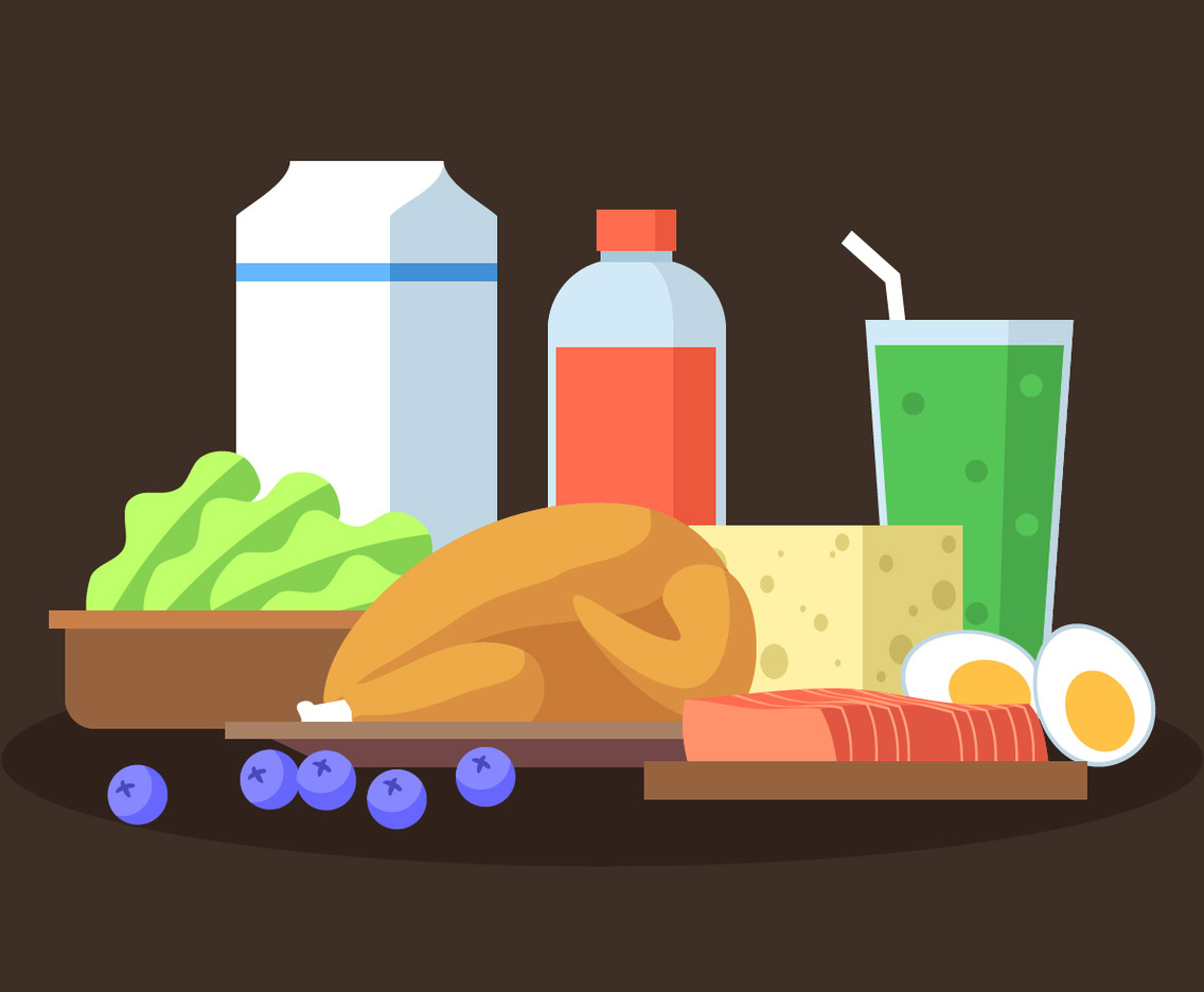 Healthy Food illustration