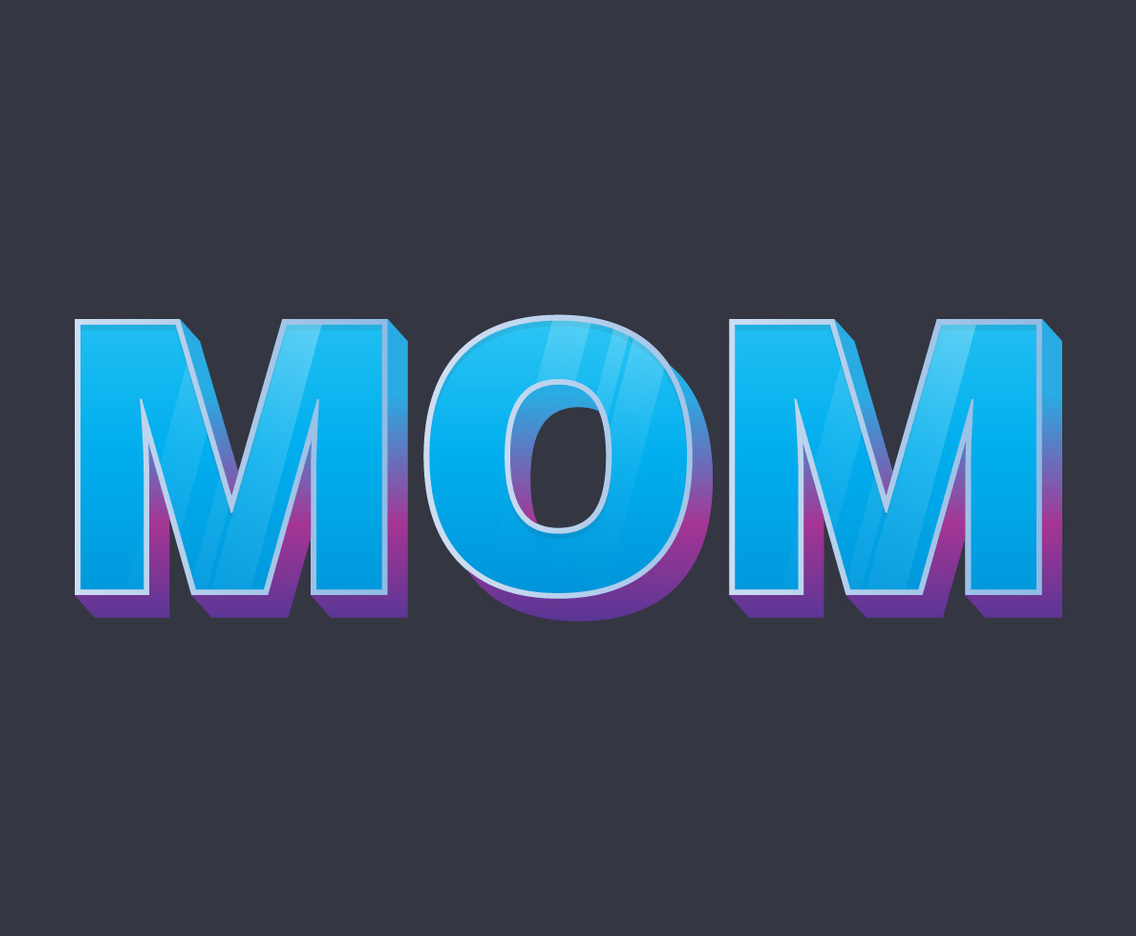 Mom Typography