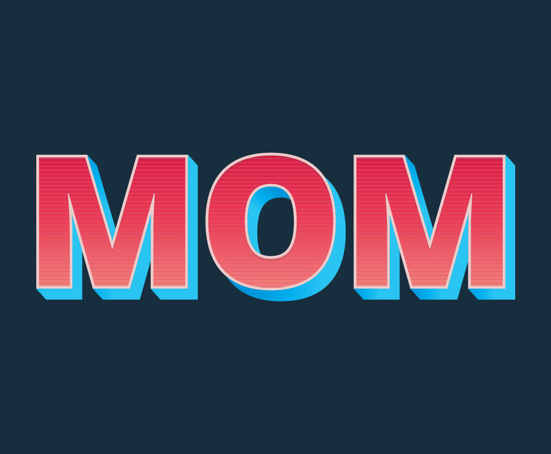Mom Typography