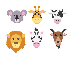 Animal Head Vector