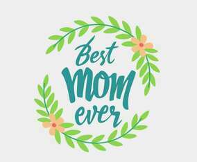 Mother's day Handmade lettering