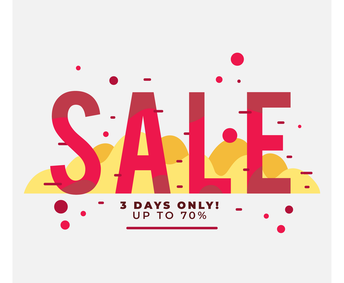 Sale Typography