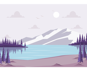Vector Landscape illustration