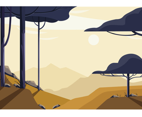 Landscape illustration