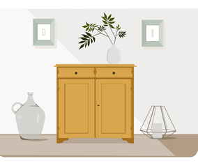 Vector Livingroom Illustration