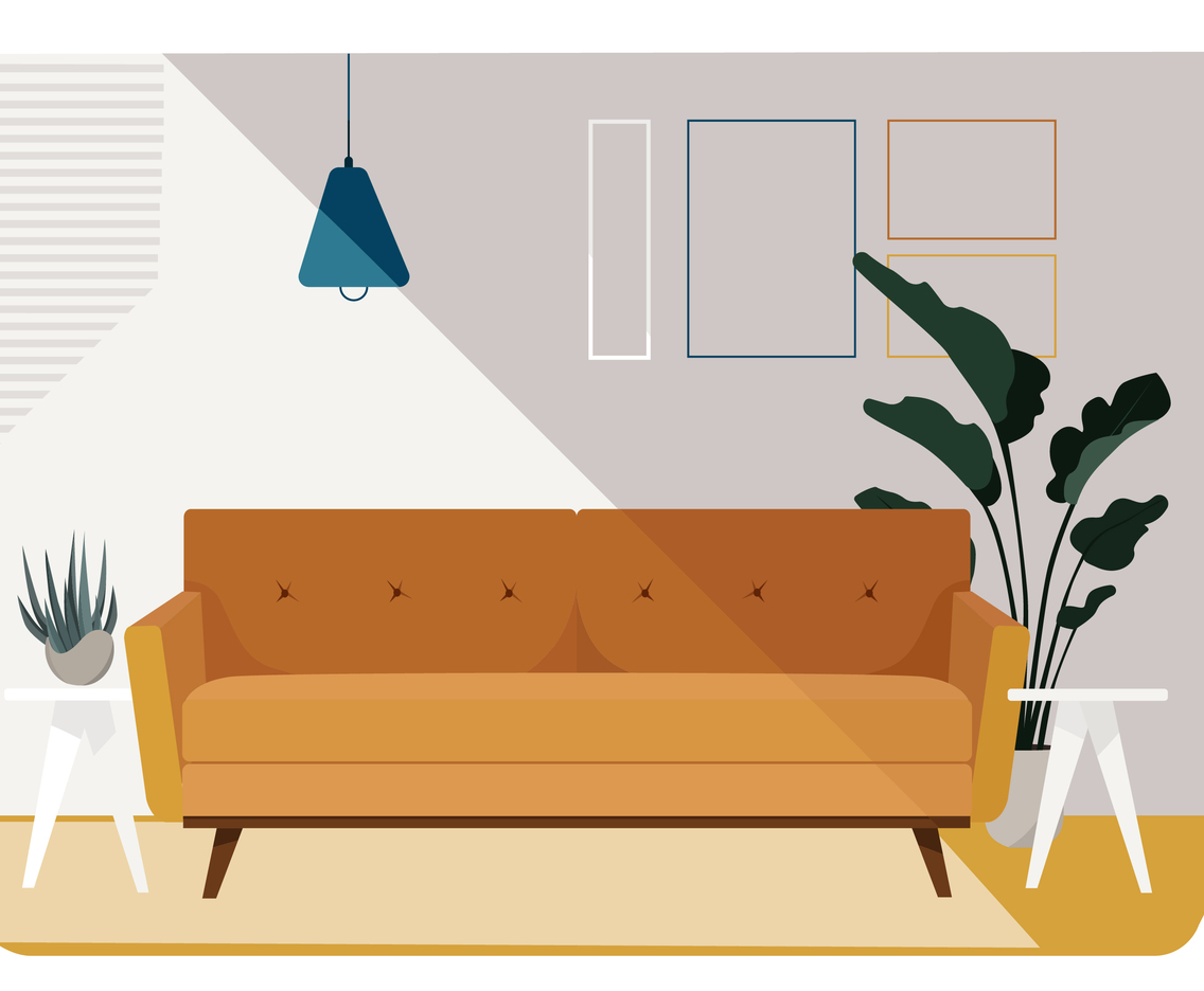 Vector Livingroom Illustration