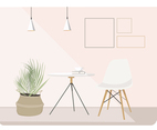 Vector Livingroom Illustration