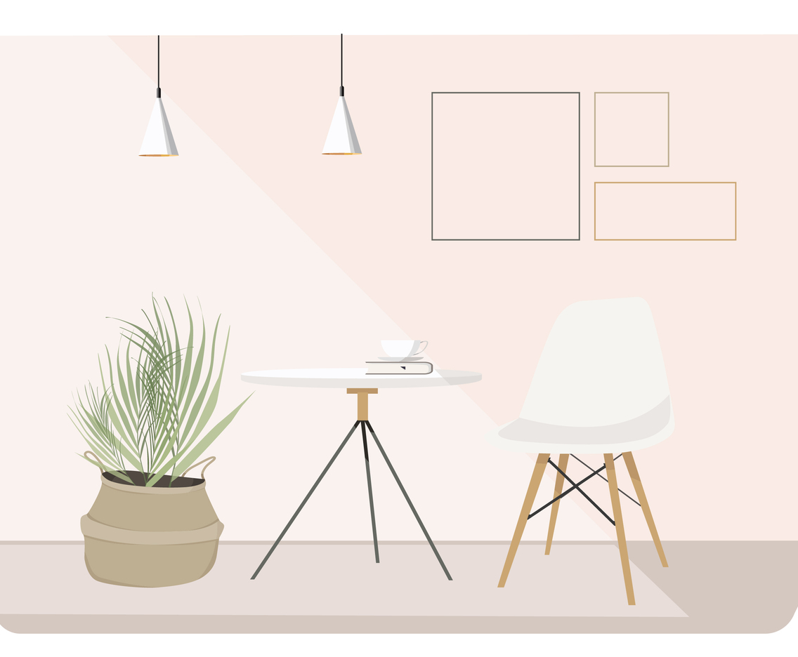 Vector Livingroom Illustration