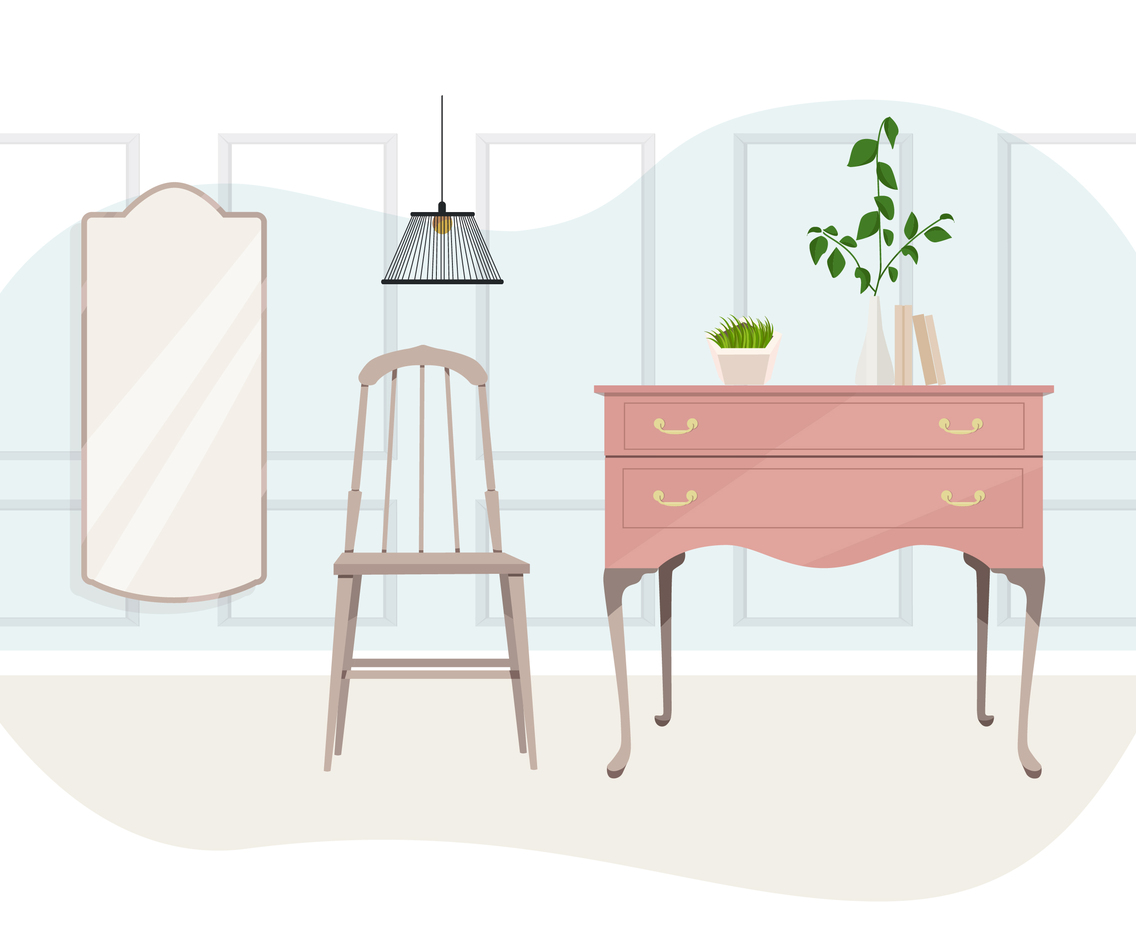 Vector Livingroom Illustration