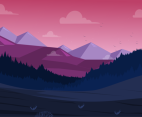 Vector Landscape illustration
