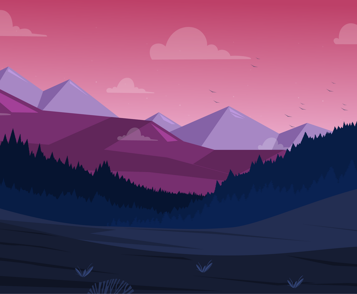 Vector Landscape illustration