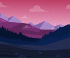 Vector Landscape illustration
