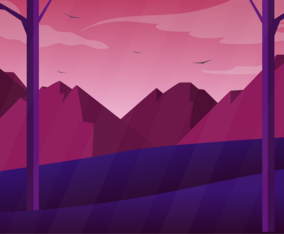 Vector Landscape illustration
