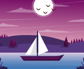 Vector Landscape illustration