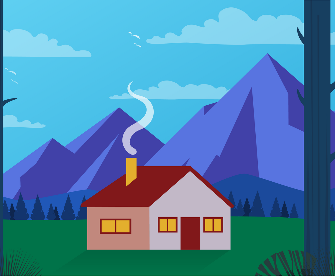 Vector Landscape illustration