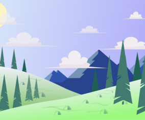 Vector Landscape illustration