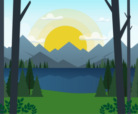 Vector Landscape illustration