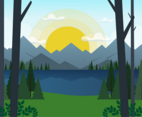 Vector Landscape illustration