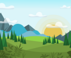 Vector Landscape illustration