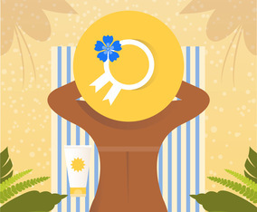 Vector Summertime Illustration