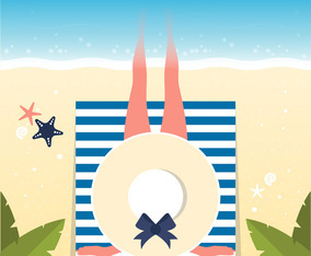 Vector Summertime Illustration