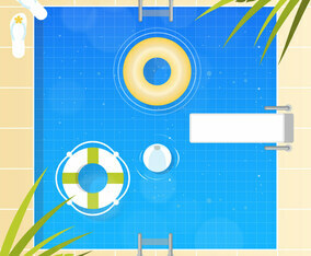 Vector Summertime Illustration