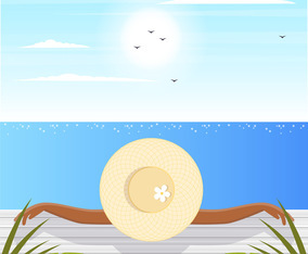 Vector Summertime Illustration