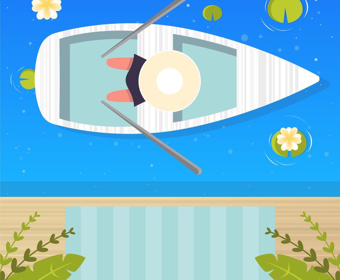 Vector Summertime Illustration